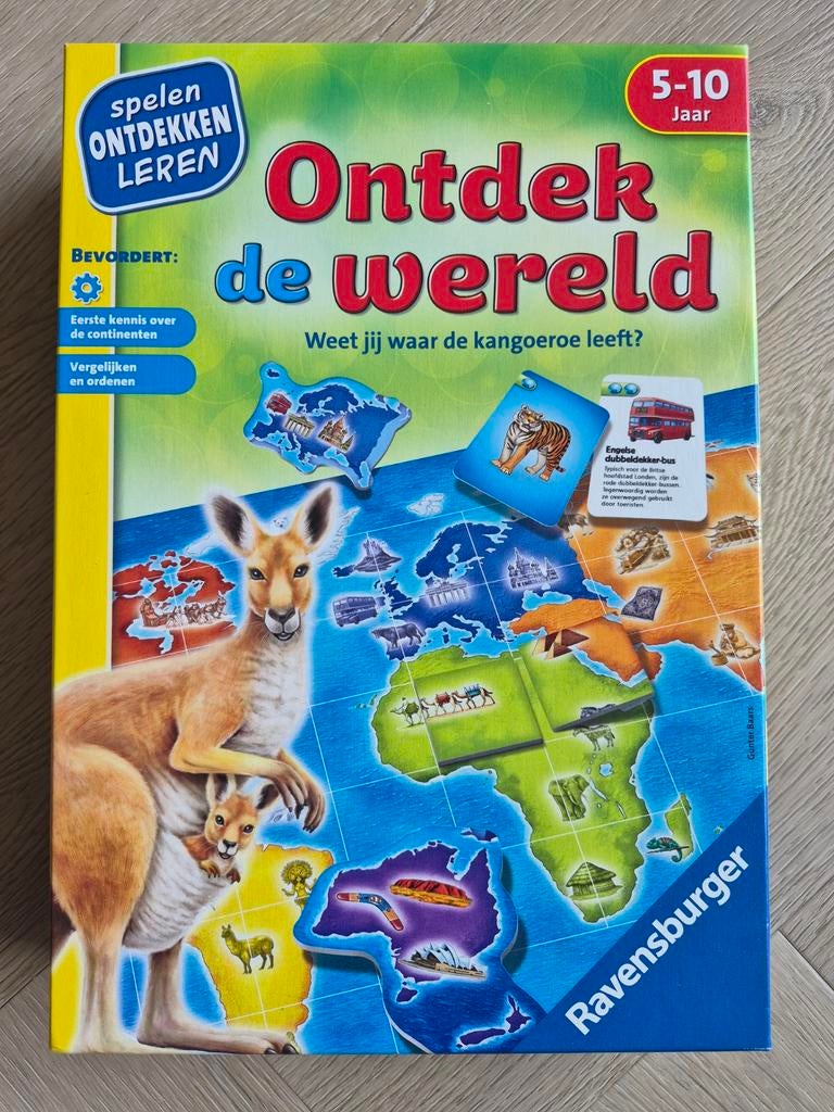 Ravensburger - Ontdek de wereld, Ophalen of Verzenden, Zo goed als nieuw