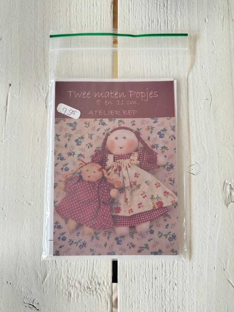 Prachtig patroon van Twee maten popjes - Atelier Bep, Ophalen of Verzenden, Nieuw