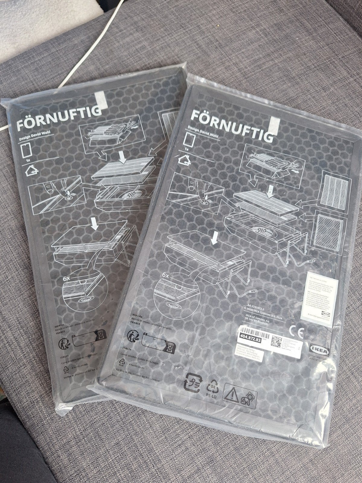 IKEA FÖRNUFTIG Koolstoffilter (2 stuks), Ophalen