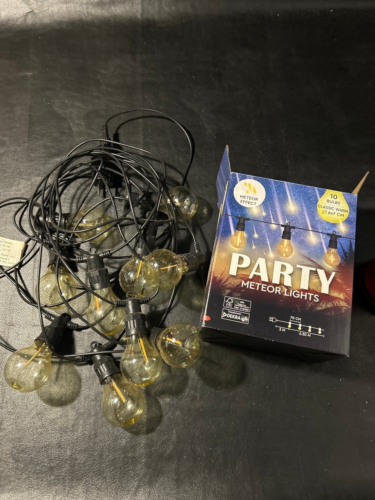 Party Meteor Lights - Sfeervolle Verlichting, Tuin en Terras, Kunststof, Minder dan 50 watt, Overige typen, Nieuw