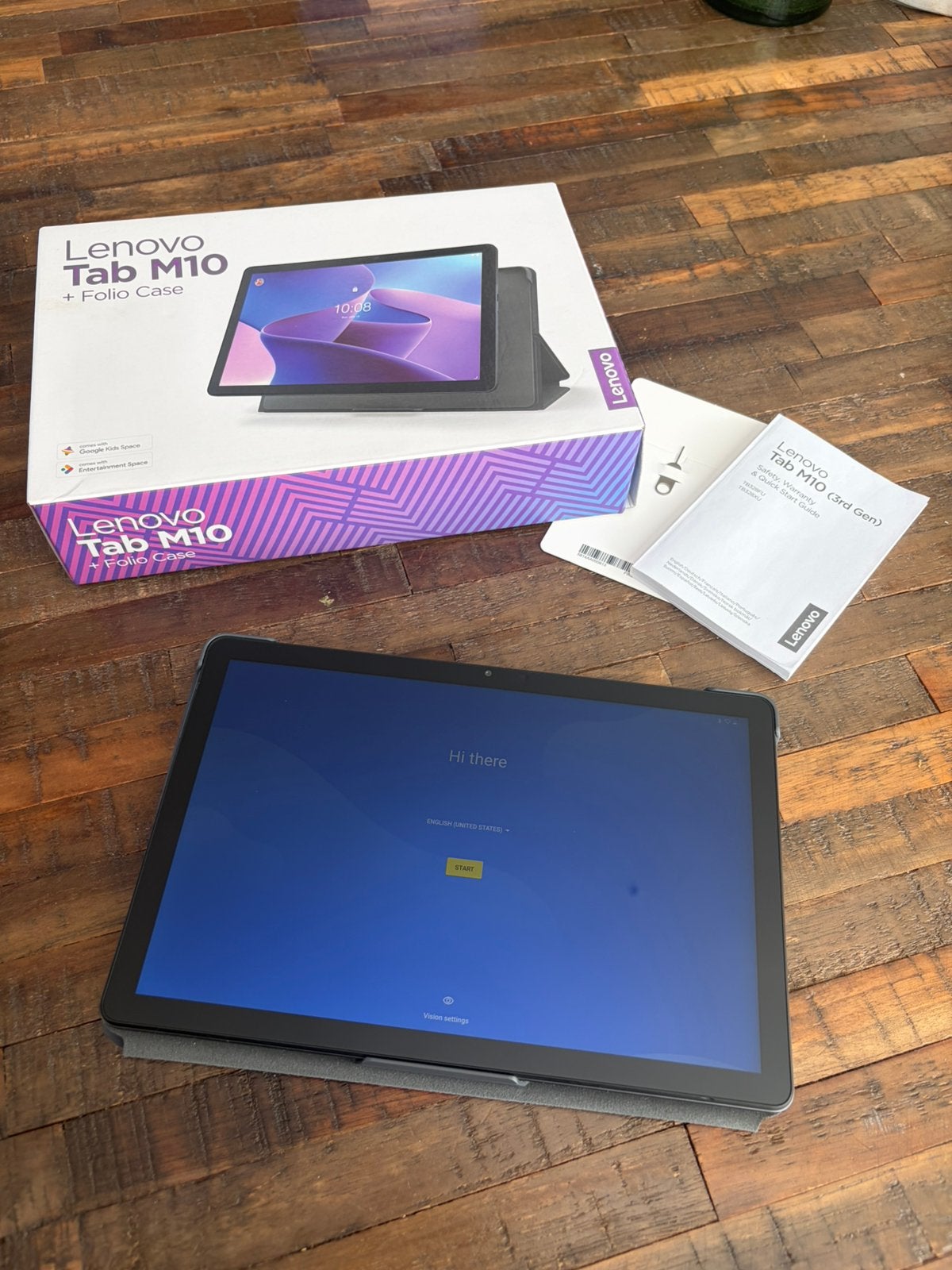 Lenovo Tab M10 3rd Gen 64GB Wi-Fi, incl hoes en doos, Computers en Software, 10 inch, Ophalen of Verzenden, Zo goed als nieuw