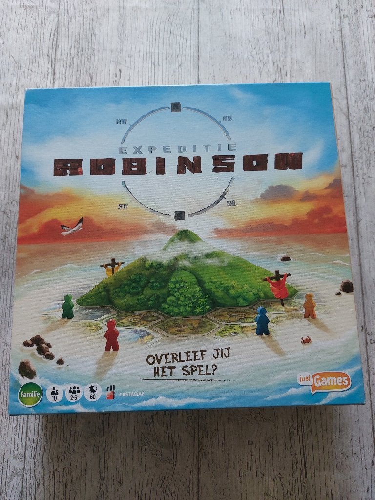 Spel Expeditie Robinson voor 2 tot 6 personen, Ophalen