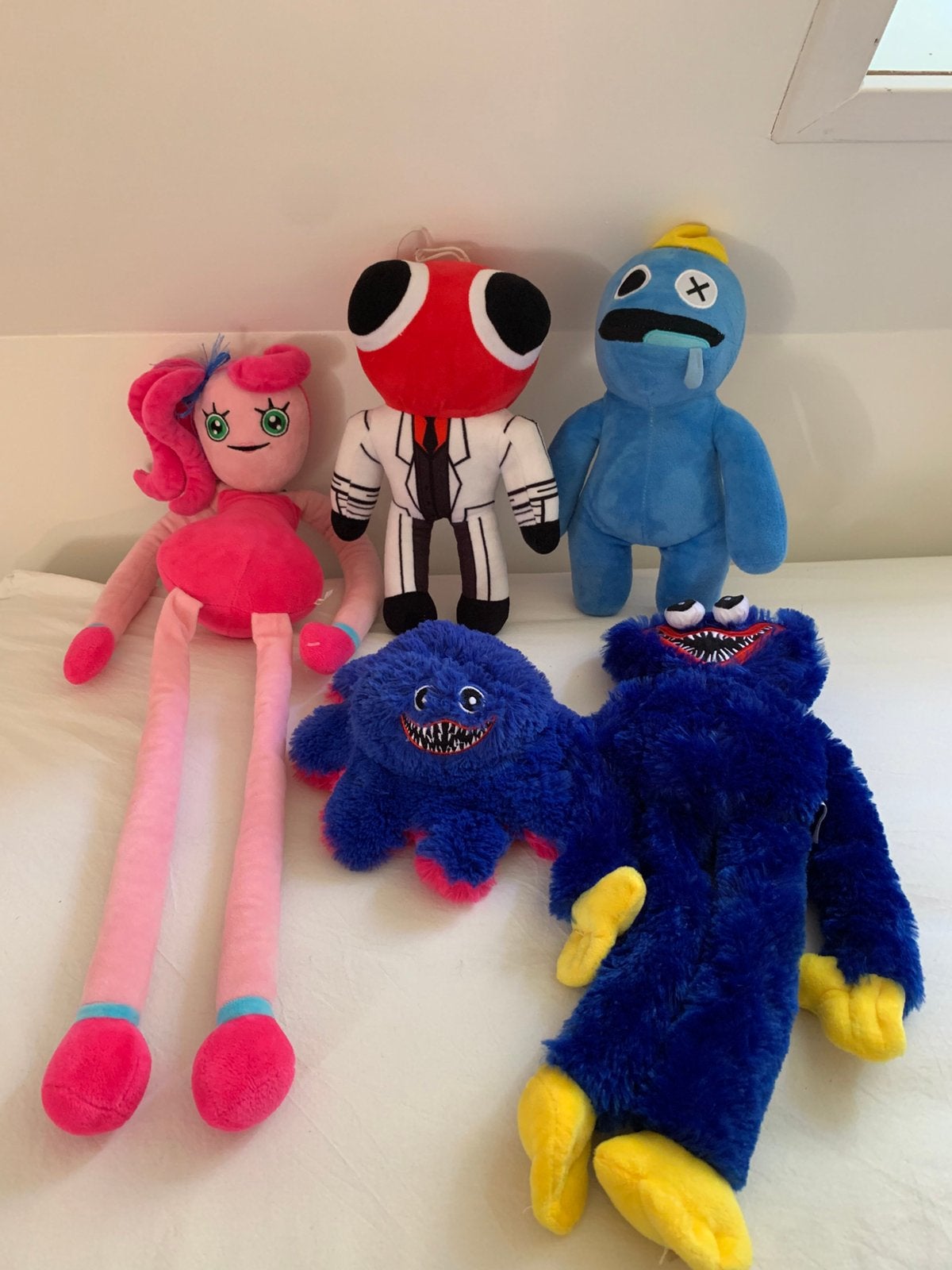 Poppy playtime en rainbow friends knuffels, Ophalen of Verzenden, Zo goed als nieuw, Overige typen