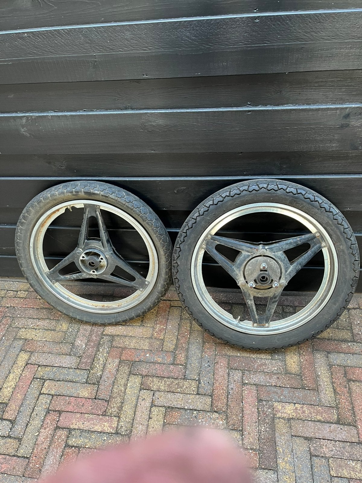Honda mb setje comstar wielen, Ophalen of Verzenden, Zo goed als nieuw, Overige typen, Overige merken