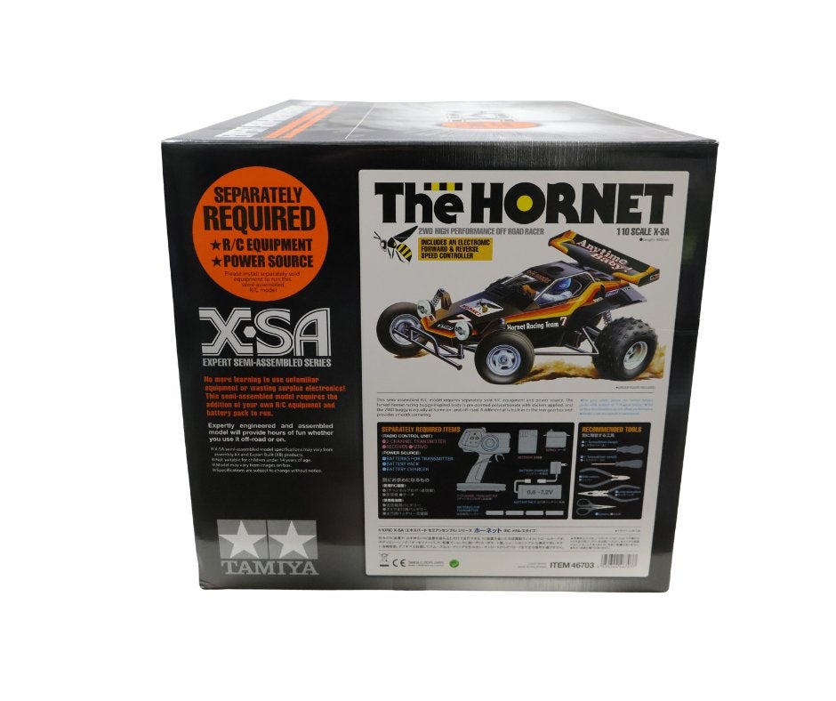 Tamiya 46703 1/10 X-SA Hornet, Elektro, Auto offroad, Nieuw, Ophalen of Verzenden