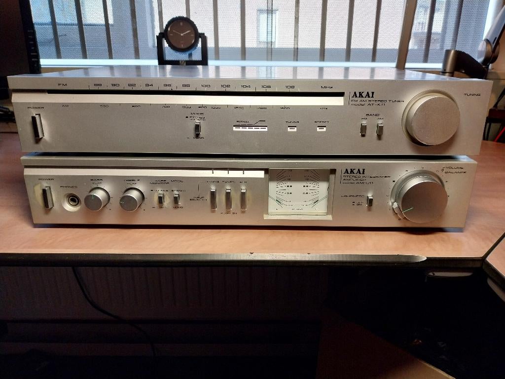 Akai Stereo set, Gebruikt, Tuner of Radio, Akai, Losse componenten