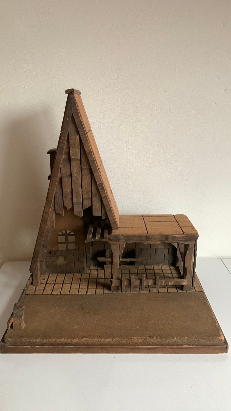 Vintage kerststal, Verzenden, Gebruikt