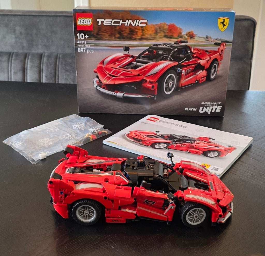 Lego Technic Ferrari FXX K 42212, Ophalen, Lego, Compleet, Zo goed als nieuw