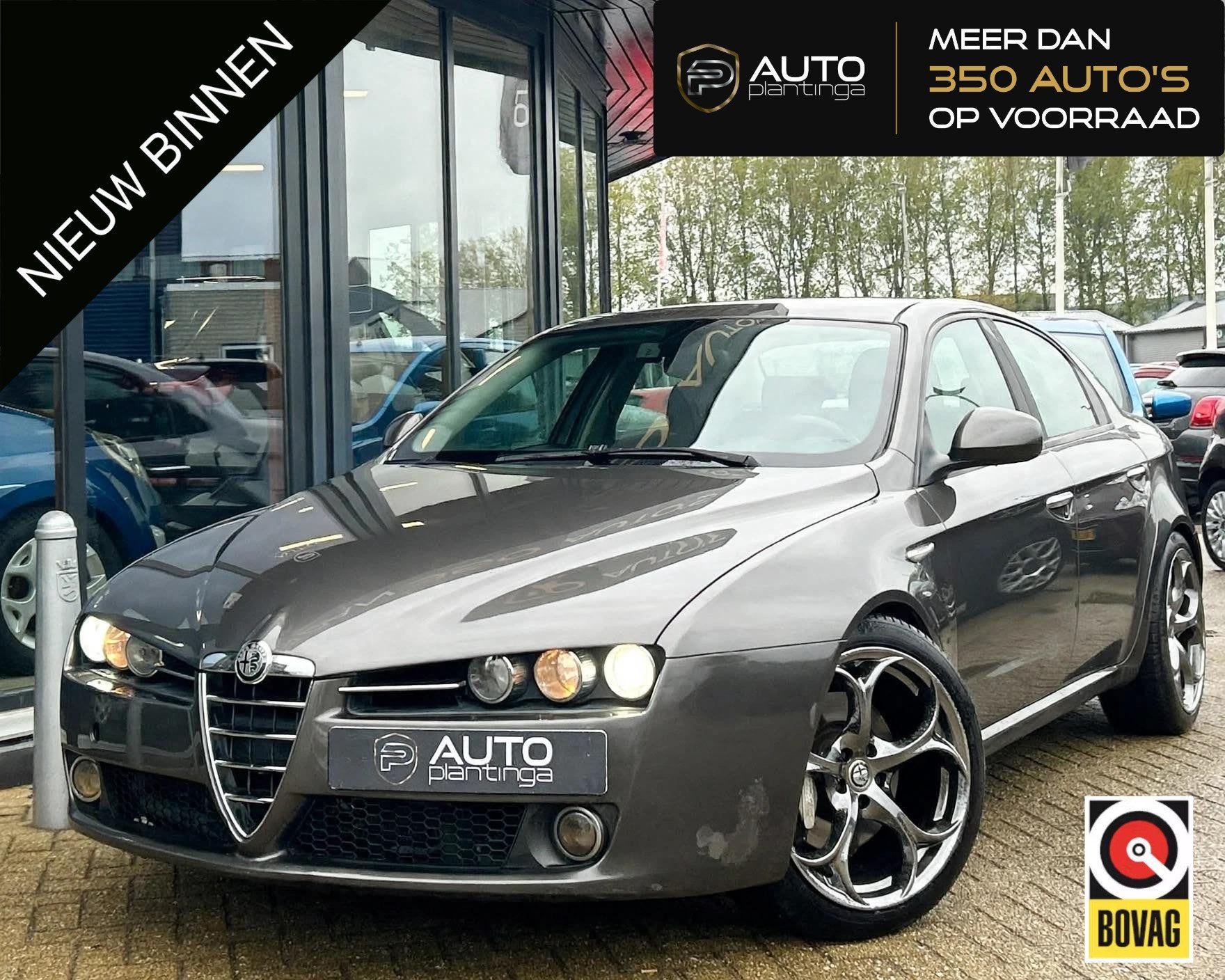 Alfa Romeo 159 3.2 JTS Q4 TI 260PK | V6 | UNIEK | NL AUTO |, Auto's, 3195 cc, Gebruikt, 1655 kg, Bedrijf