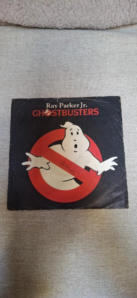 Ghostbusters - Ray Parker Jr. single vinyl 1984, Cd's en Dvd's, Vinyl Singles, Gebruikt, Filmmuziek en Soundtracks, 7 inch, Ophalen of Verzenden