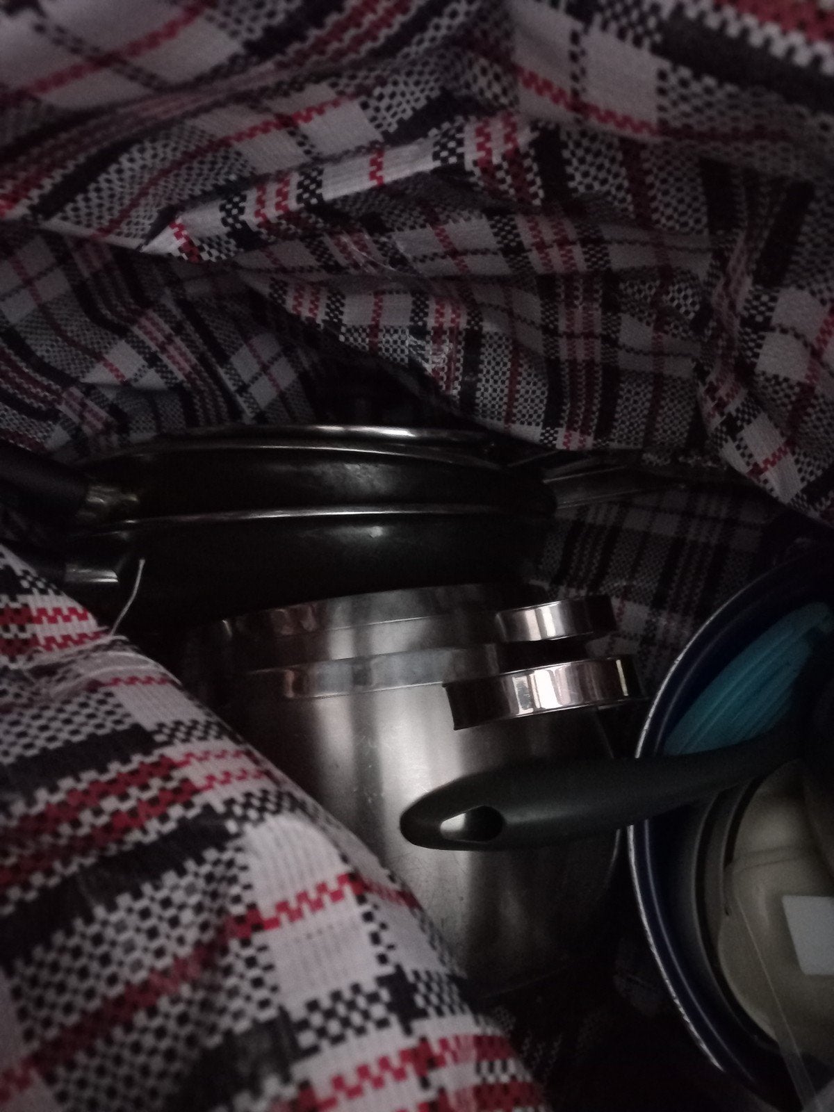 Pannenset voor gasfornuis, Huis en Inrichting, Keuken | Potten en Pannen, Ophalen of Verzenden, Rvs, Pannenset