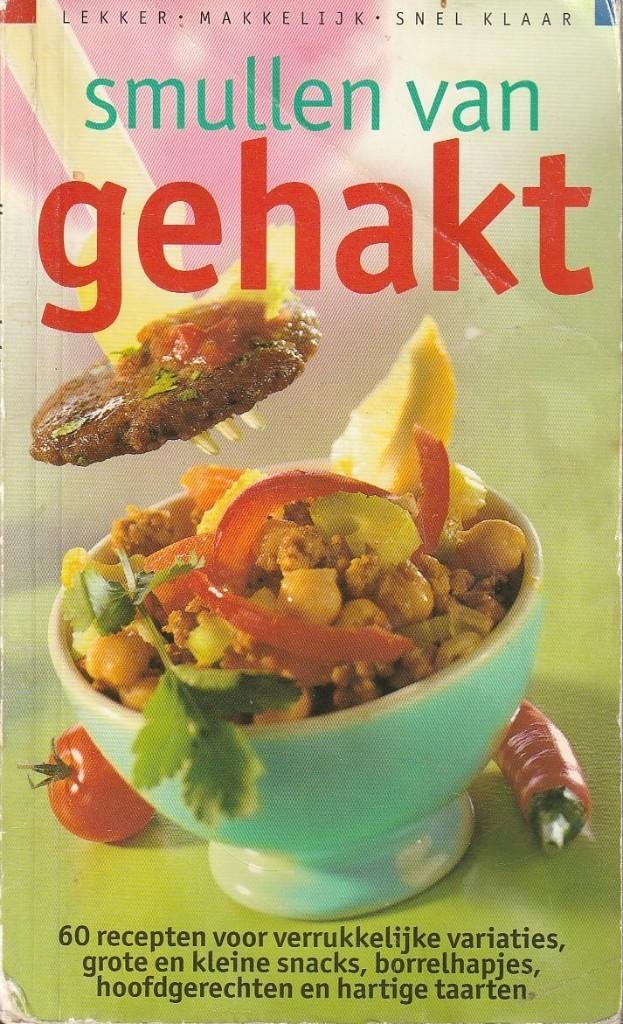 Smullen van gehakt -I. van Blommestein, Boeken, Kookboeken, Zo goed als nieuw, Ophalen of Verzenden