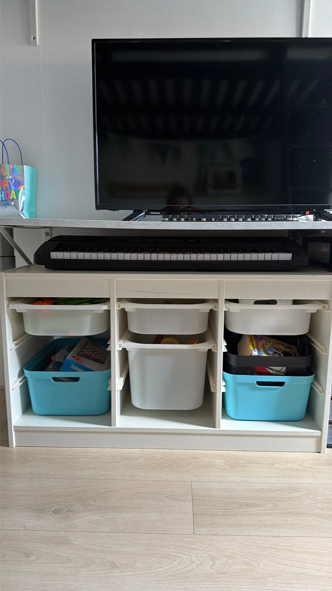 Trofast opbergcombinatie, Ophalen, Minder dan 50 cm, Zo goed als nieuw, Minder dan 100 cm