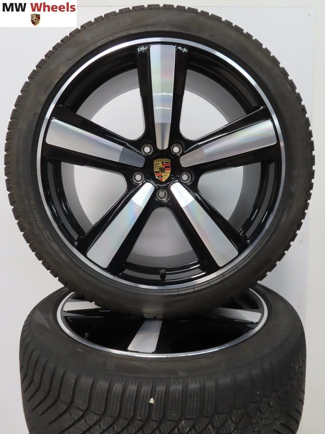 Originele Porsche Cayenne coupe 22 inch velgen winterbanden, Gebruikt, -, 285 mm, -