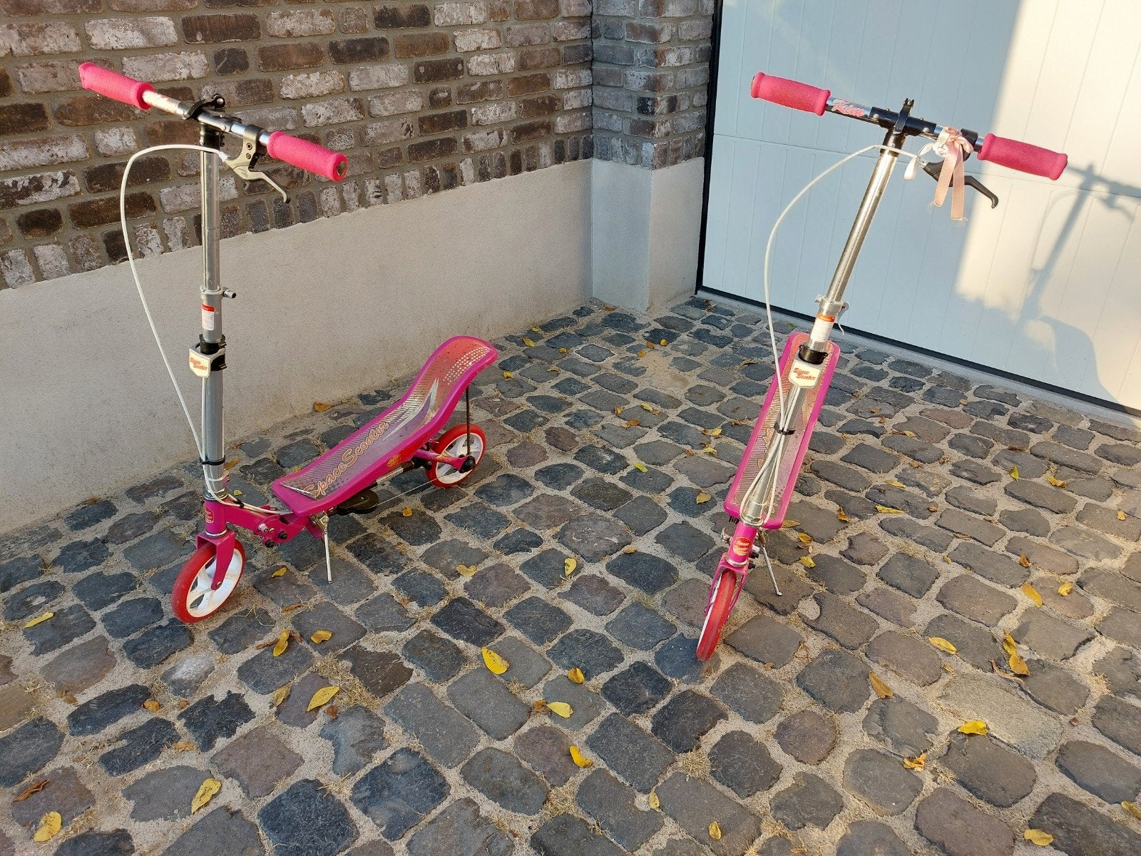 Roze Space Scooter - Gebruikt maar in goede staat, Ophalen, Gebruikt, Gewone step, Space Scooter