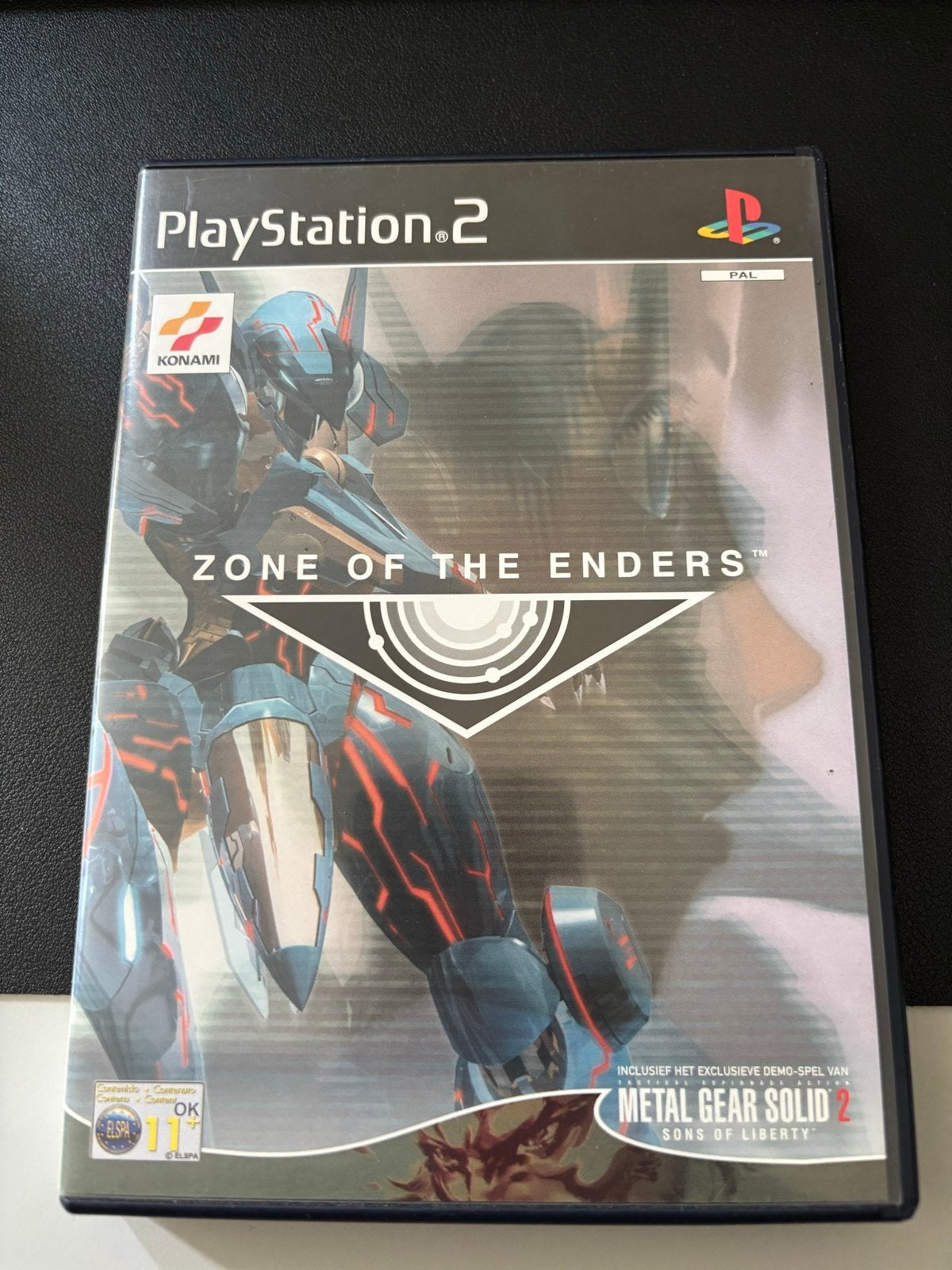 Zone of the Enders PS2 (incl. Metal Gear Solid 2 demo), Spelcomputers en Games, Games | Sony PlayStation 2, Gebruikt, Shooter
