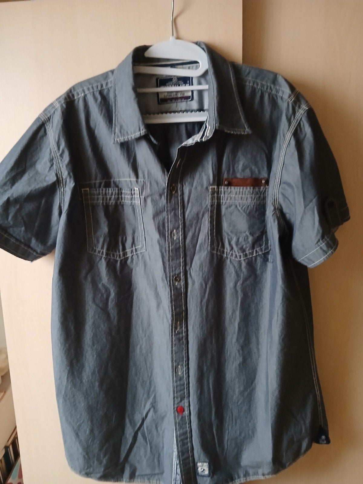 Mooi overhemd van Twinlife in XL., Ophalen, Blauw, Zo goed als nieuw, Twinlife