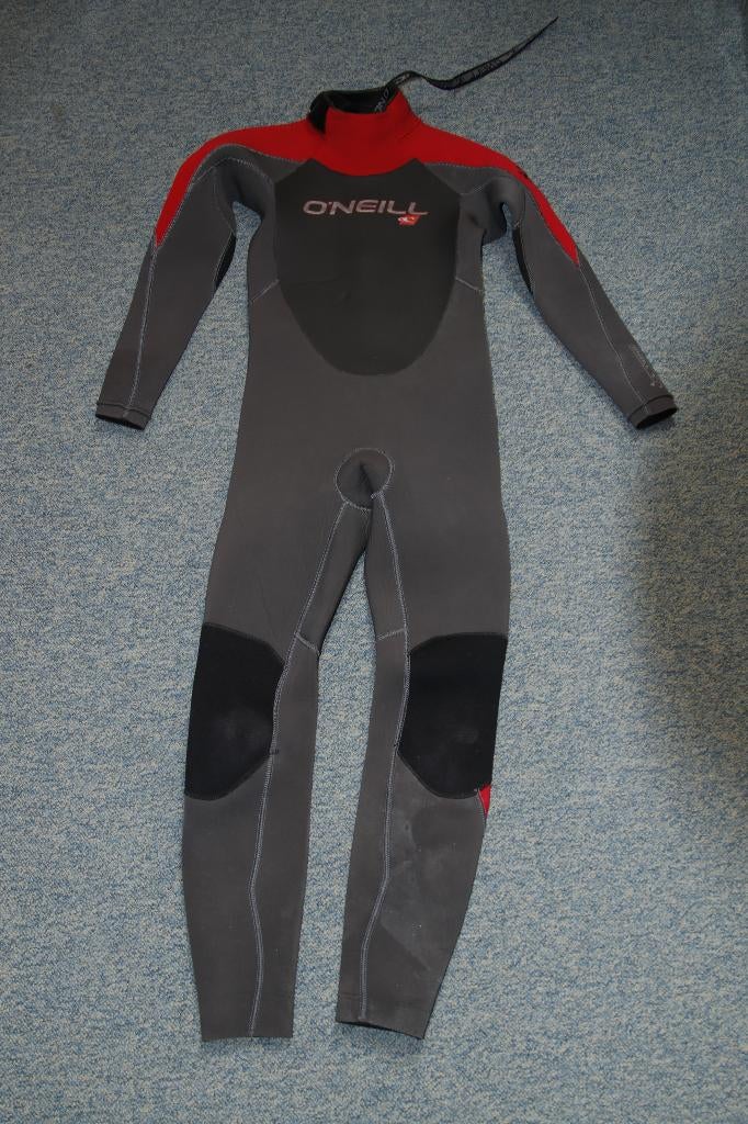 Wetsuit Oneill kids maat 10 4/3 EPIC grijs rood, Wetsuit, Kind, Ophalen of Verzenden, Oneill
