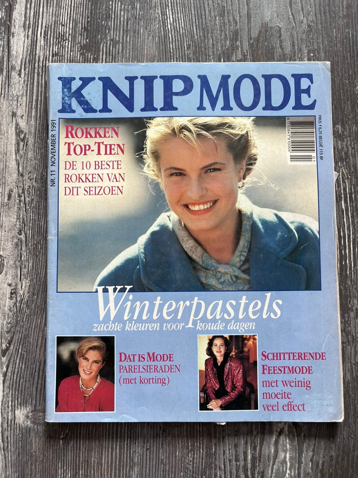 Knipmode november 1991, Ophalen of Verzenden, Zo goed als nieuw, Vrouw, Knipmode