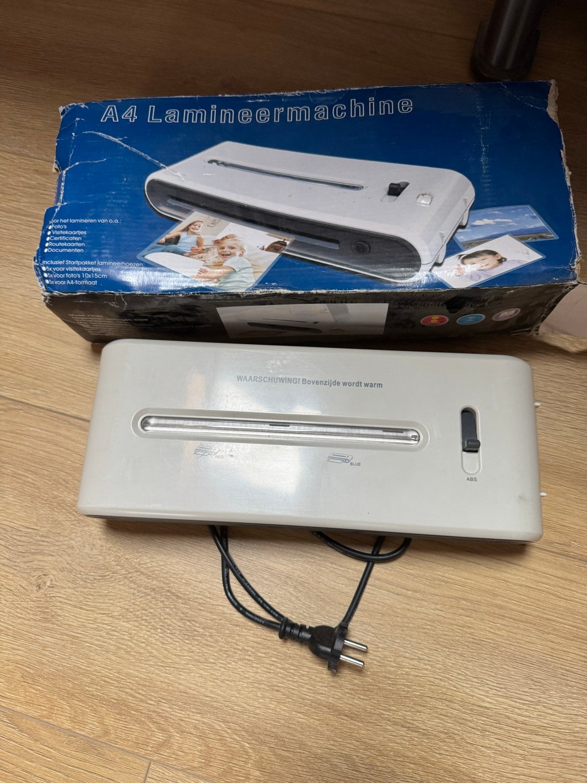 A4 Lamineermachine - Nauwelijks gebruikt, Ophalen of Verzenden, Gebruikt