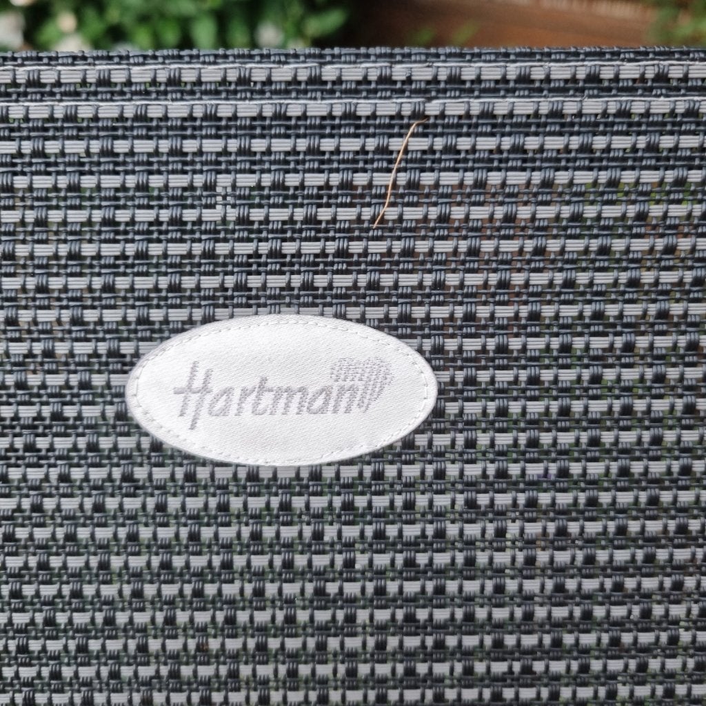 Hartman tuinstoelen (3 stuks) - verstelbaar en inklapbaar, Ophalen, Zo goed als nieuw, Aluminium, Verstelbaar