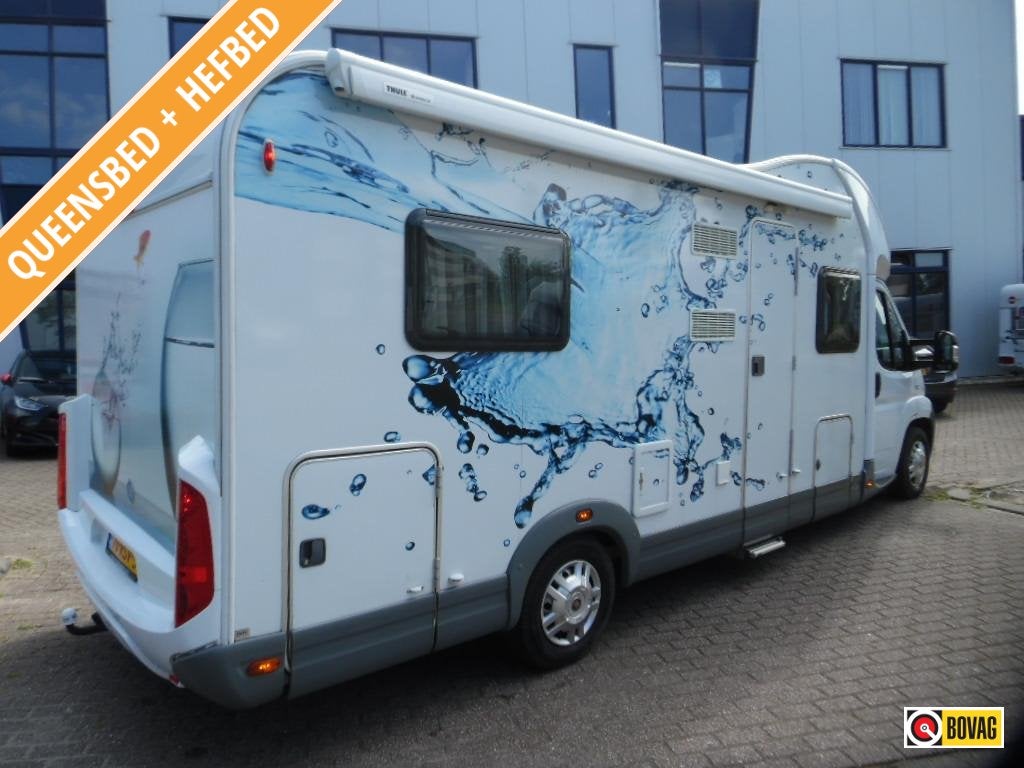Knaus Sky Wave 700 MX Zeer Scherpe Aanbieding, Caravans en Kamperen, Ringverwarming, Fiat, 7 tot 8 meter, Bedrijf
