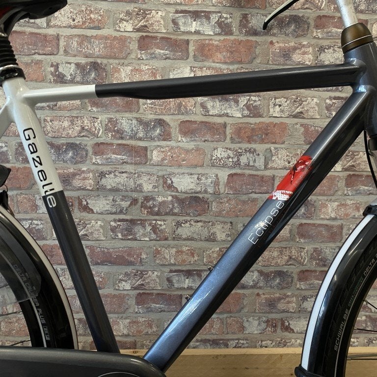 Gazelle Eclipse 8 versn. met Rollerbrakes, Ophalen, Gebruikt, Versnellingen, 57 tot 61 cm