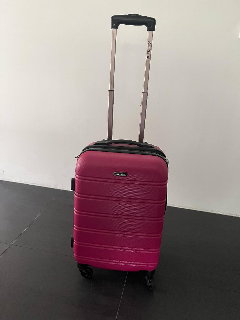 koffer handbagage, Ophalen, Wieltjes, Gebruikt, 50 tot 60 cm