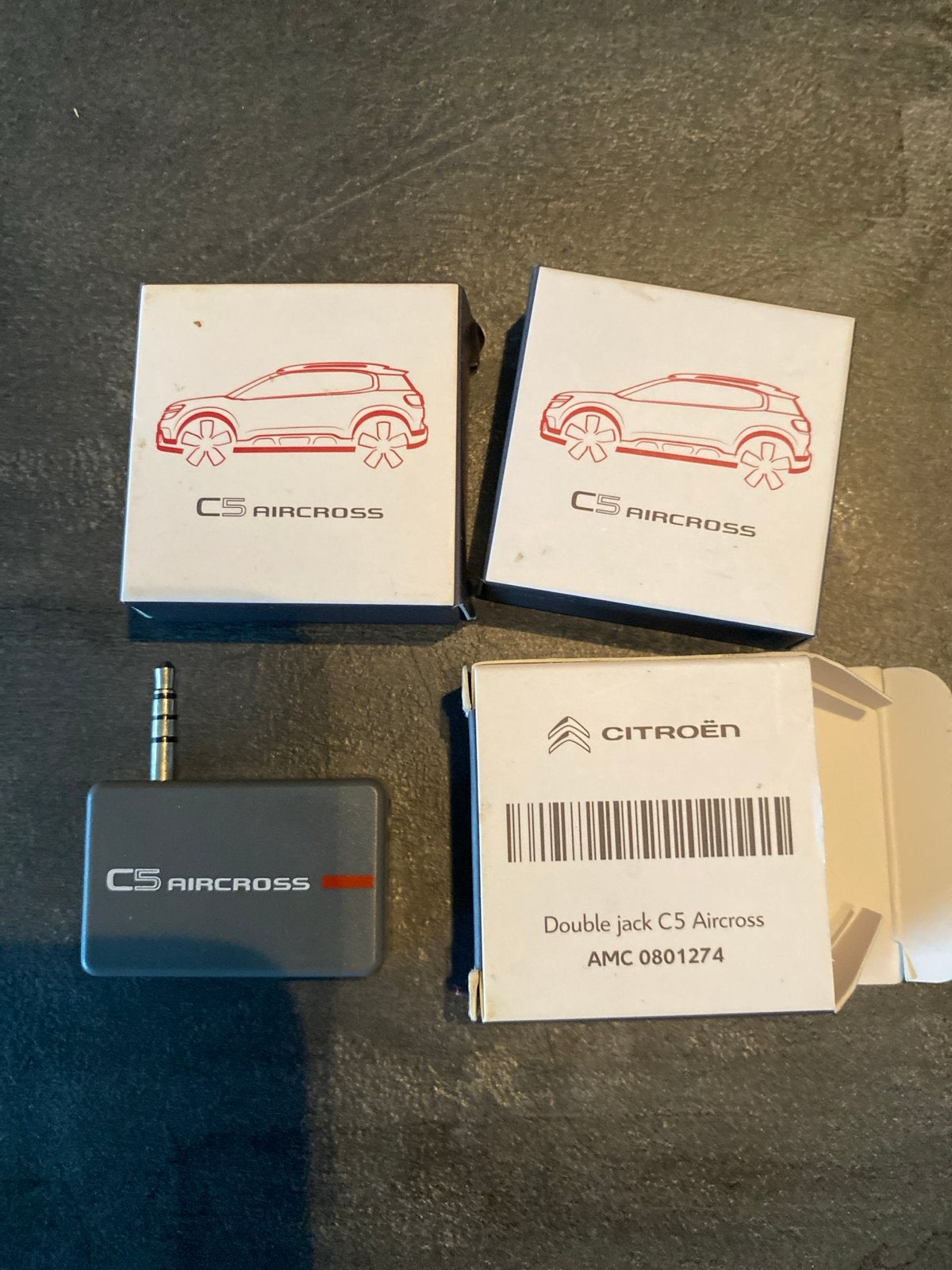 Citroën C5 Aircross Dubbele Jack Adapter 3X, Auto diversen, Ophalen of Verzenden, Nieuw