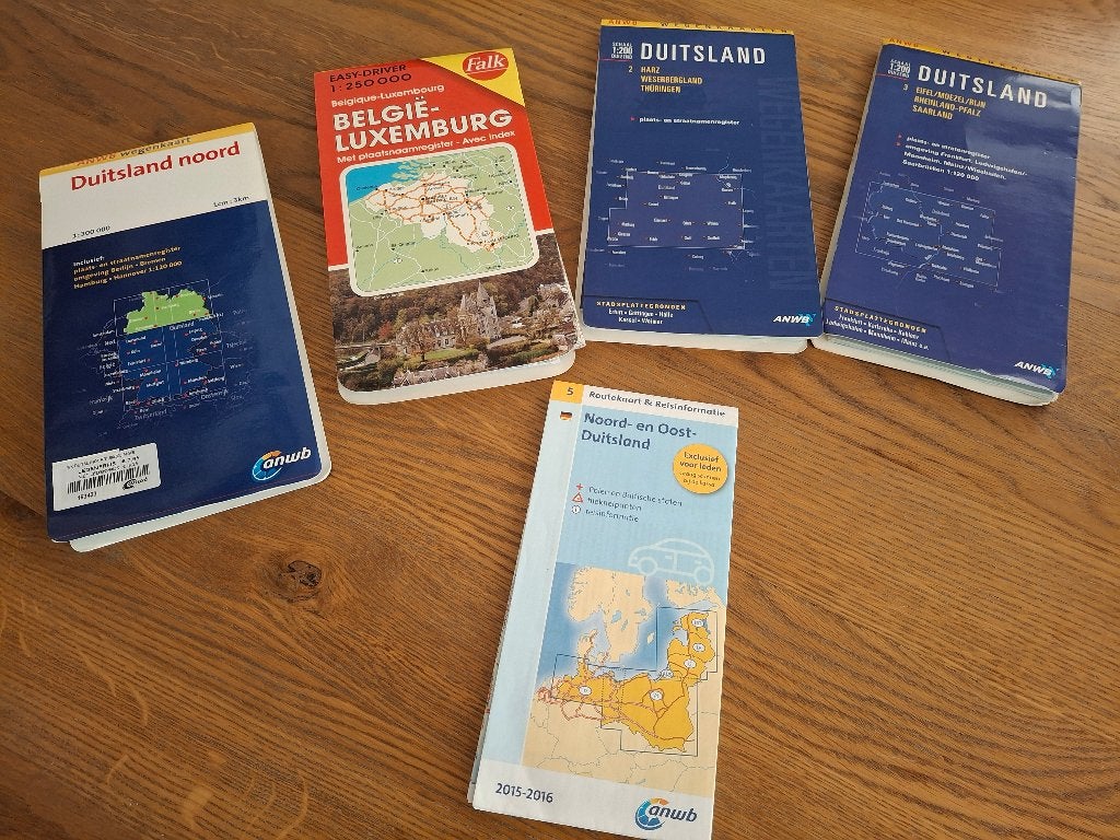 Wegenkaarten, Boeken, Atlassen en Landkaarten, 2000 tot heden, Landkaart, Duitsland, Ophalen