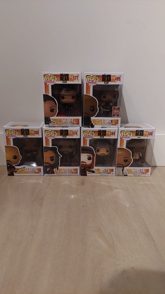 Set van 6 Funko's The Walking Dead, Verzamelen, Ophalen of Verzenden, Zo goed als nieuw