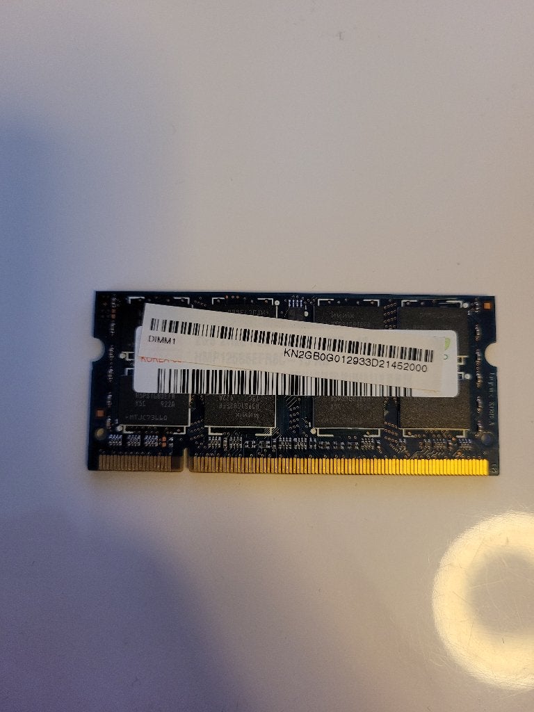 Hynix DDR2 128MB RAM, Overige soorten, Ophalen of Verzenden, Laptop, Gebruikt