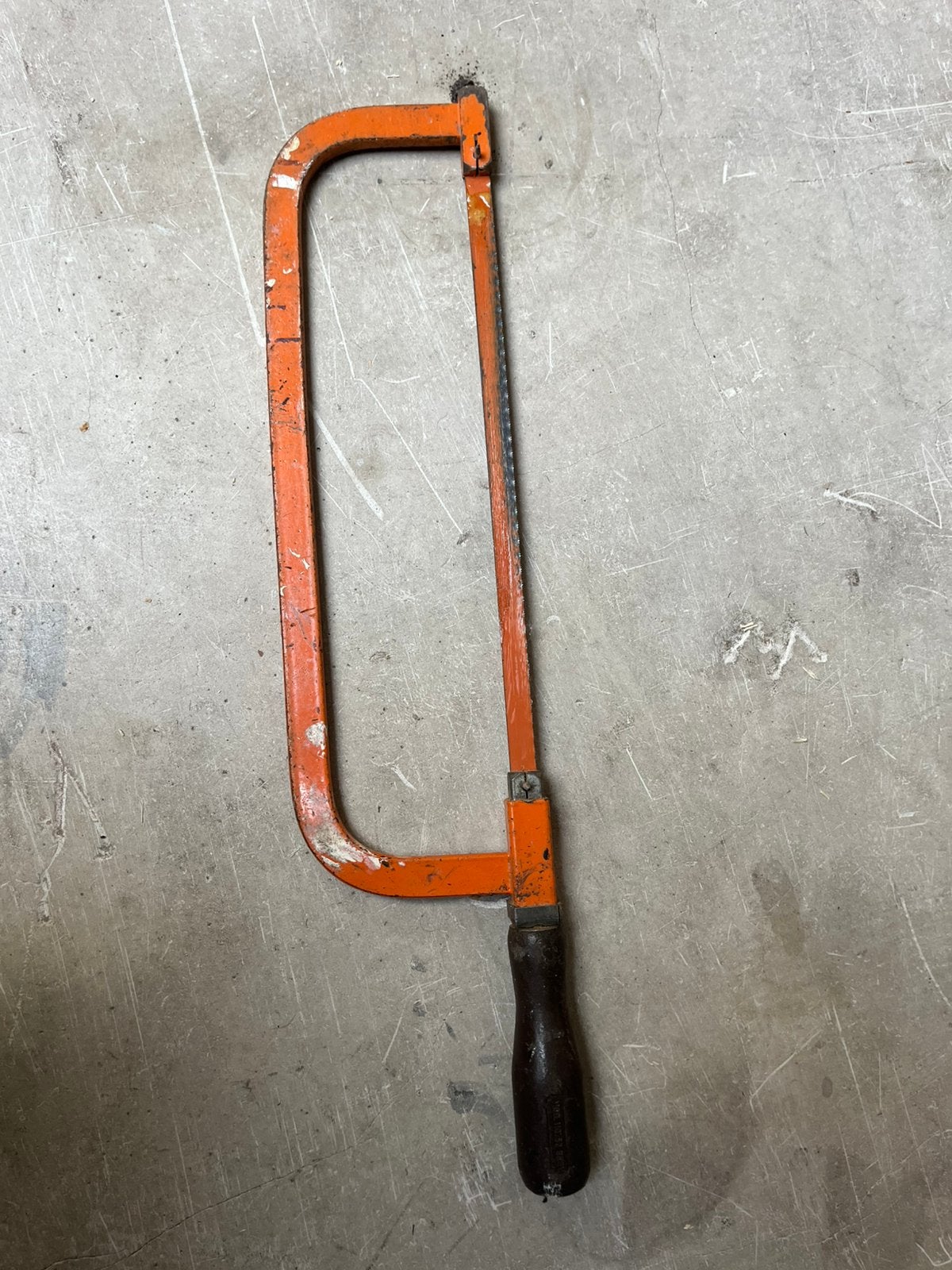 Ijzerzaag 30cm, Ophalen of Verzenden, Gebruikt, IJzerzaag