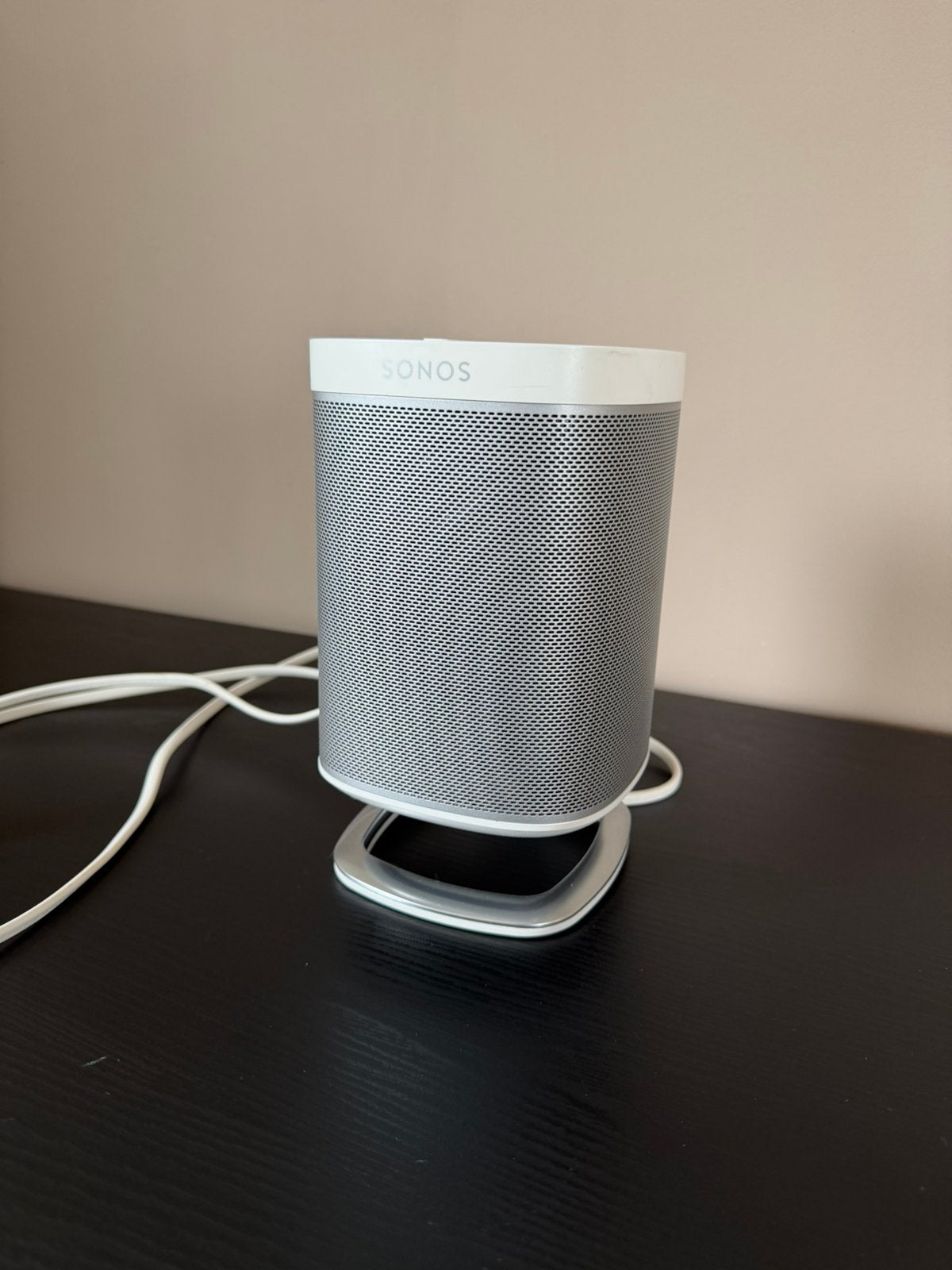 Sonos Play 1 Wit, Audio, Tv en Foto, Luidsprekers, Ophalen, Inclusief kabels, Slimme speaker, Zo goed als nieuw
