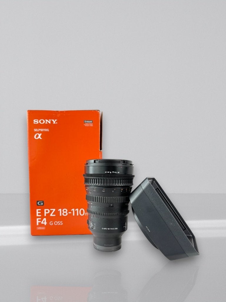 SONY E 18-110MM F/4 G OSS PZ | TOPSTAAT | DOOS | GARANTIE, Sony, ., 18 mm, Ophalen of Verzenden