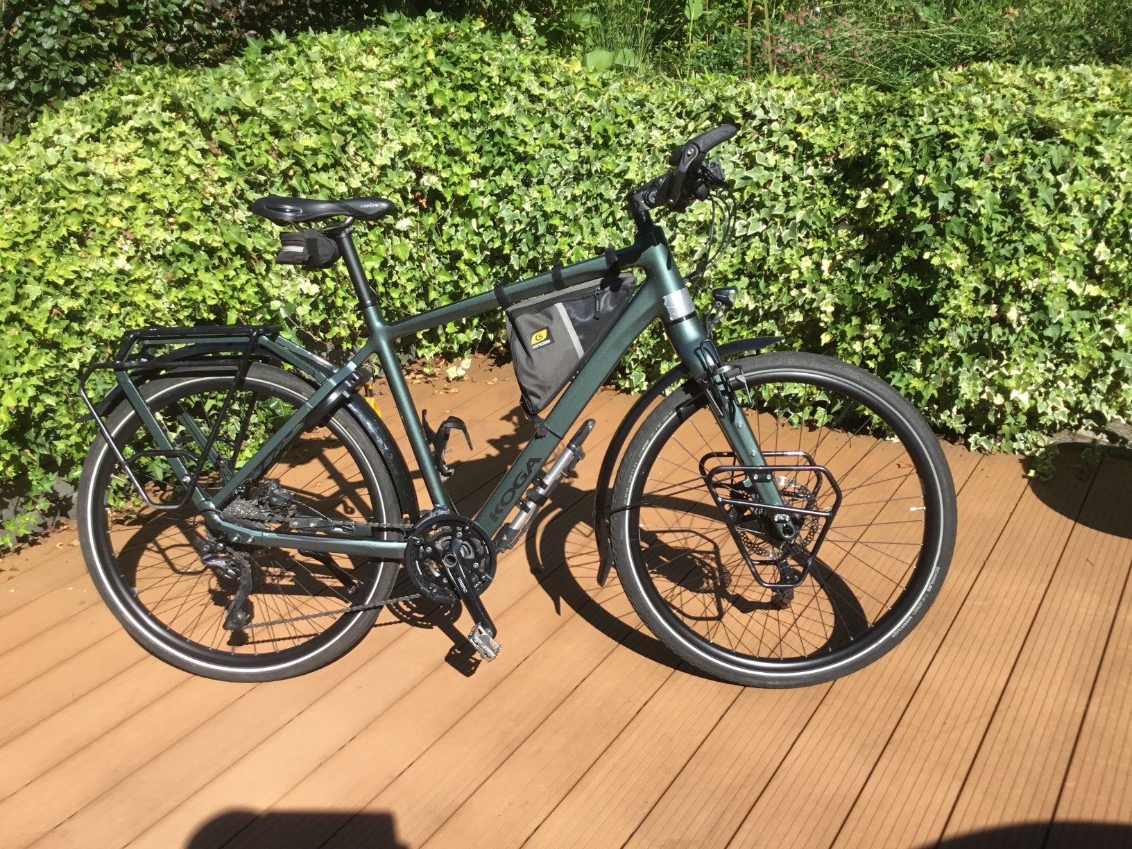 Koga Worldtraveller maat-M Agata Dark Grey., Ophalen, Zo goed als nieuw, Meer dan 20 versnellingen, Koga Miyata