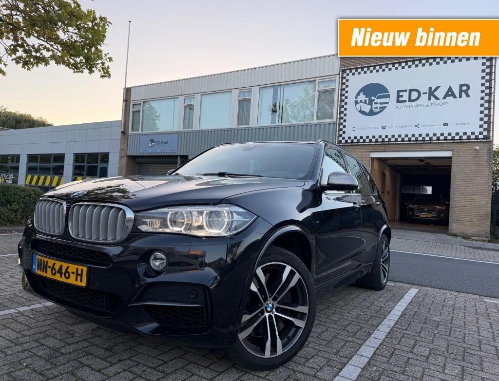 Bmw X5 M50d PANO HUD LEER TOP CONDITION BTW AUTO, Auto's, Automaat, 15 km/l, Gebruikt, 2993 cc