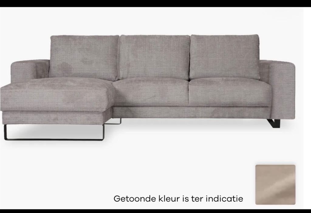Salvador Velvet Hoekbank - Kleur 03 - Zitmax, Gebruikt, Hoekbank, Ophalen of Verzenden, 200 tot 250 cm