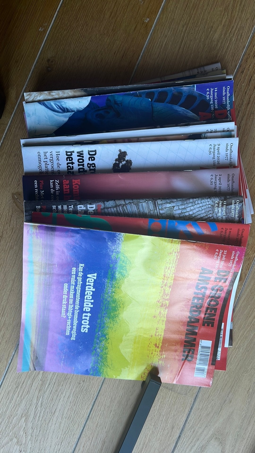 De groene Amsterdammer, Ophalen, Zo goed als nieuw