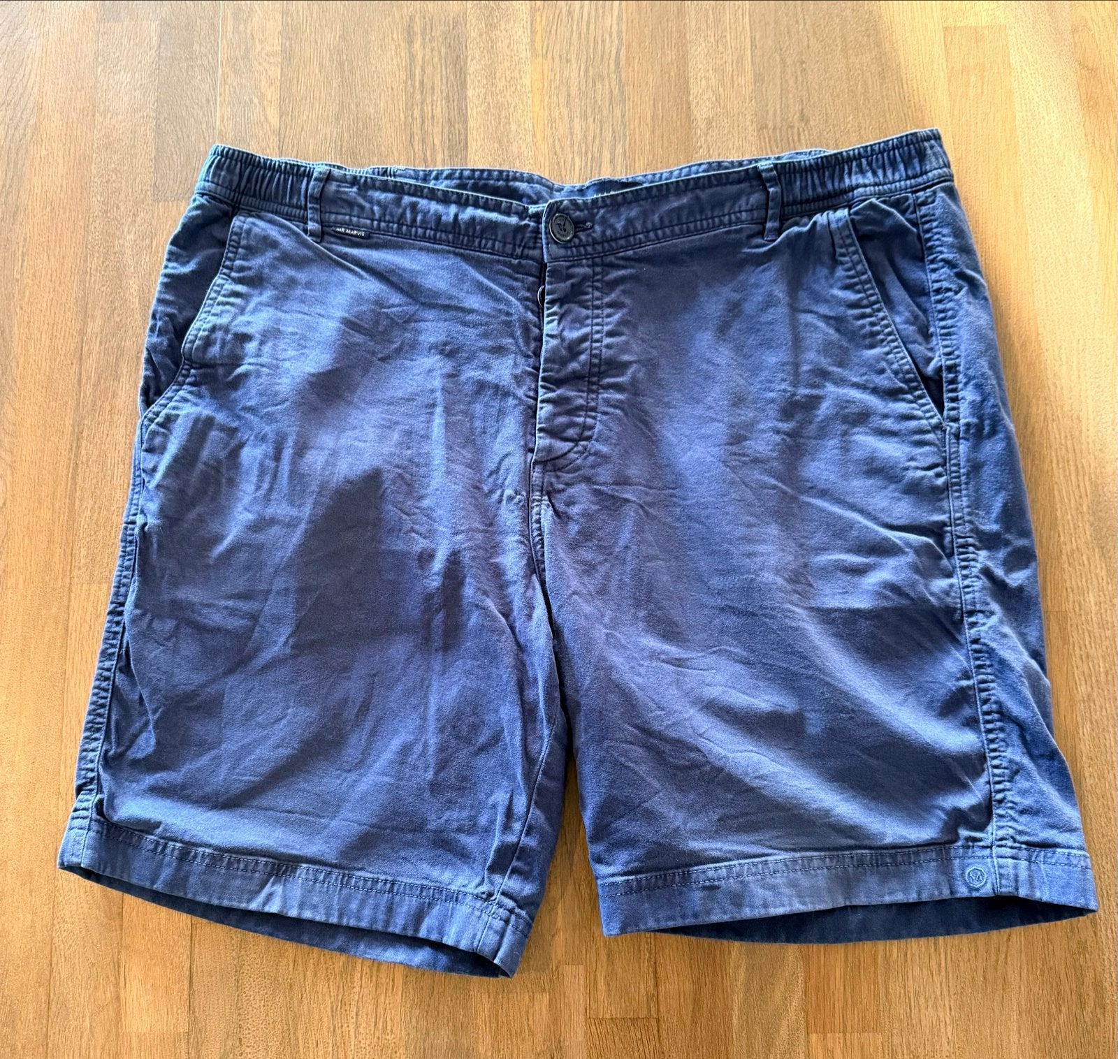 Mr Marvis The Midnights korte broek XXL, Ophalen of Verzenden, Gedragen, Overige maten, Blauw