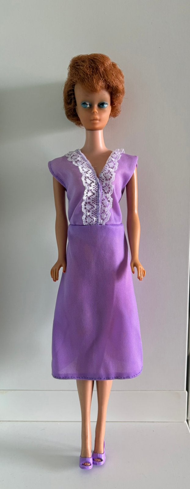 Vintage titian Barbie 1962 "Bubble Cut", Ophalen of Verzenden, Zo goed als nieuw, Pop