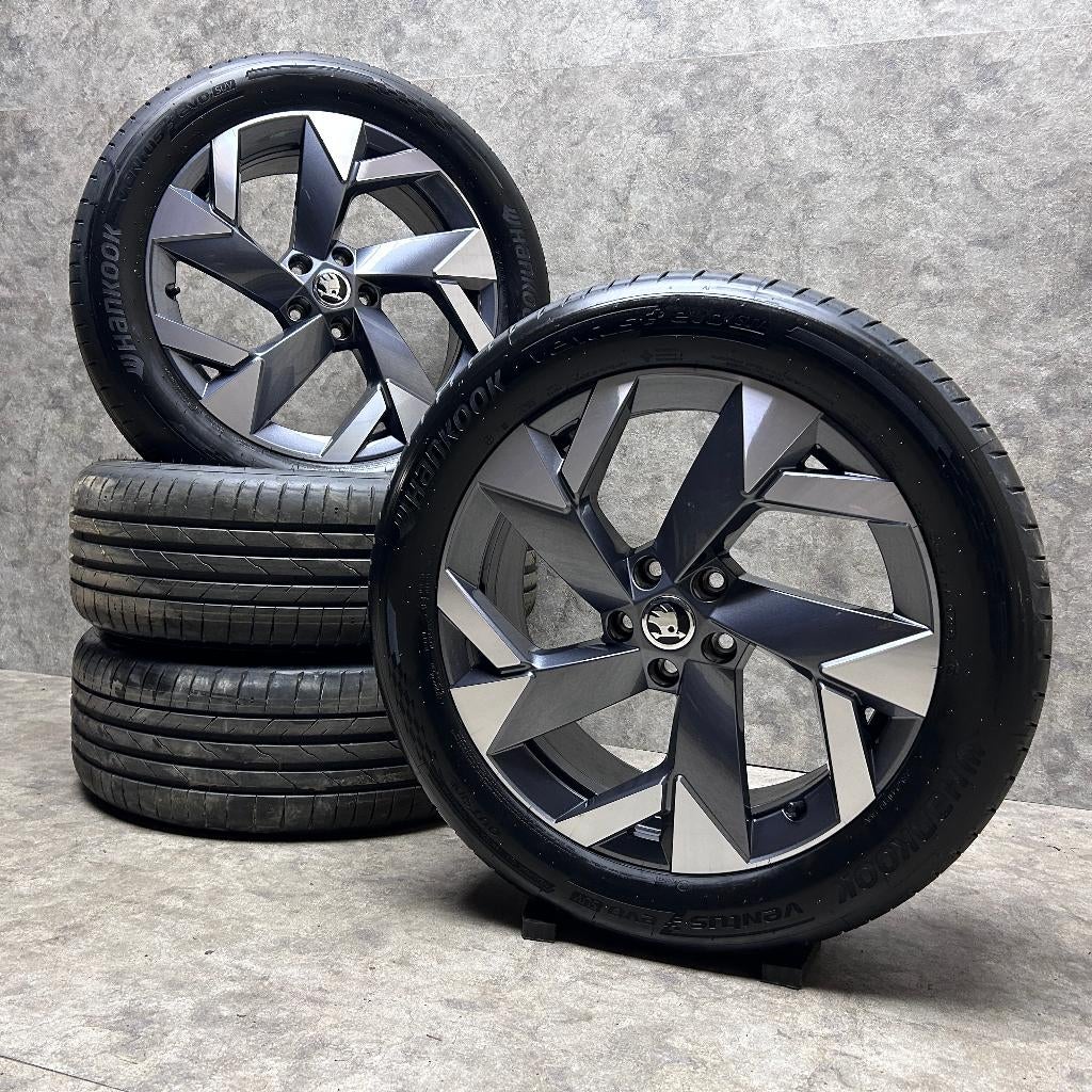 NIEUWE 19 inch originele velgen + zomerbanden Skoda Kodiaq, Auto-onderdelen, Banden en Velgen, 19 inch, Banden en Velgen, Nieuw
