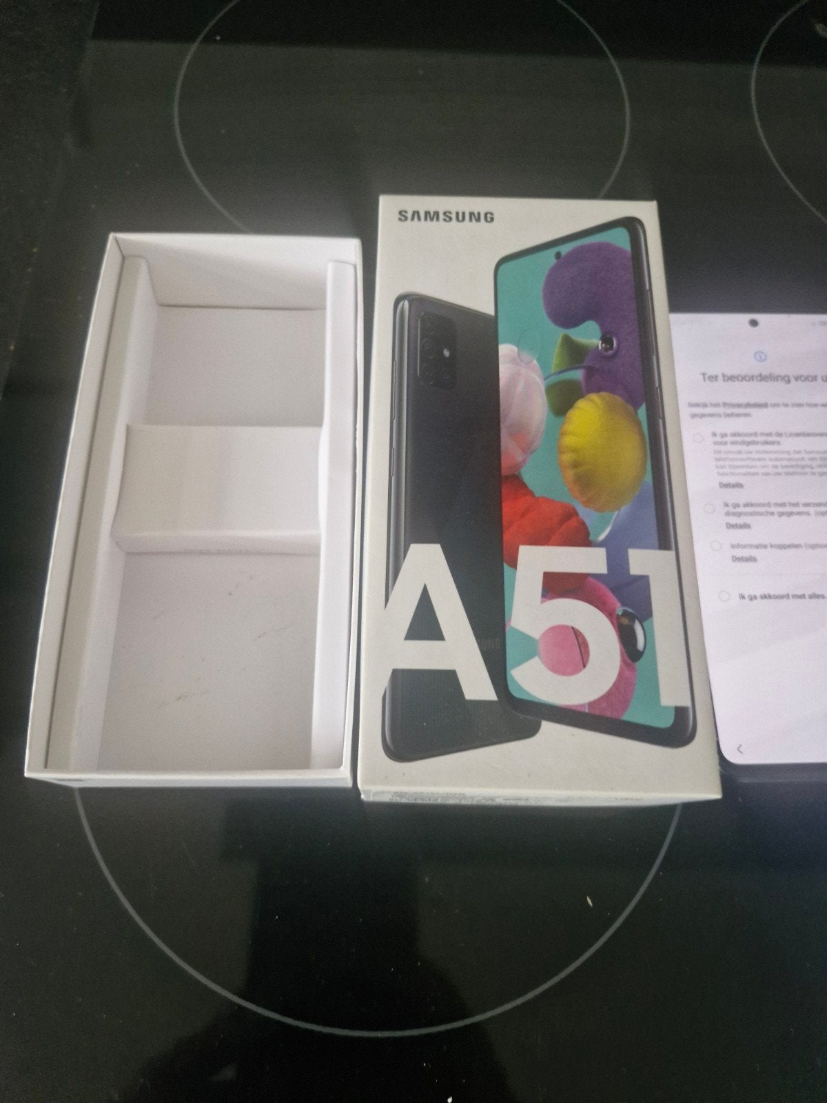 Samsung Galaxy A51 128GB Prism Crush Black, Telecommunicatie, Mobiele telefoons | Samsung, Zwart, Touchscreen, Ophalen of Verzenden