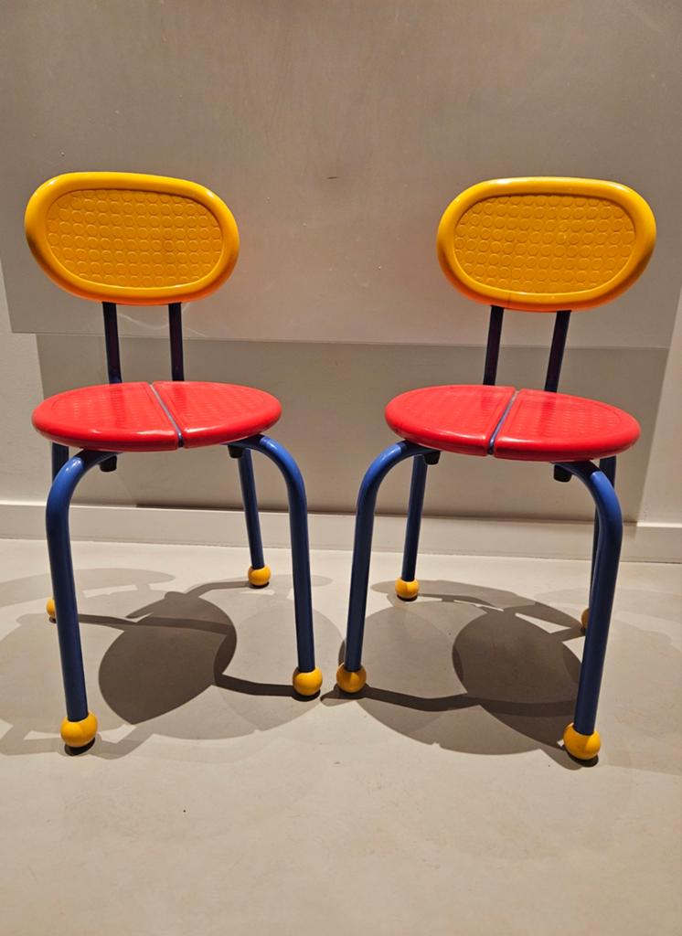 IKEA Stoel Knut & Marianne Hagberg Puzzle Memphis Stijl 80's, Ophalen of Verzenden, Stoel(en)