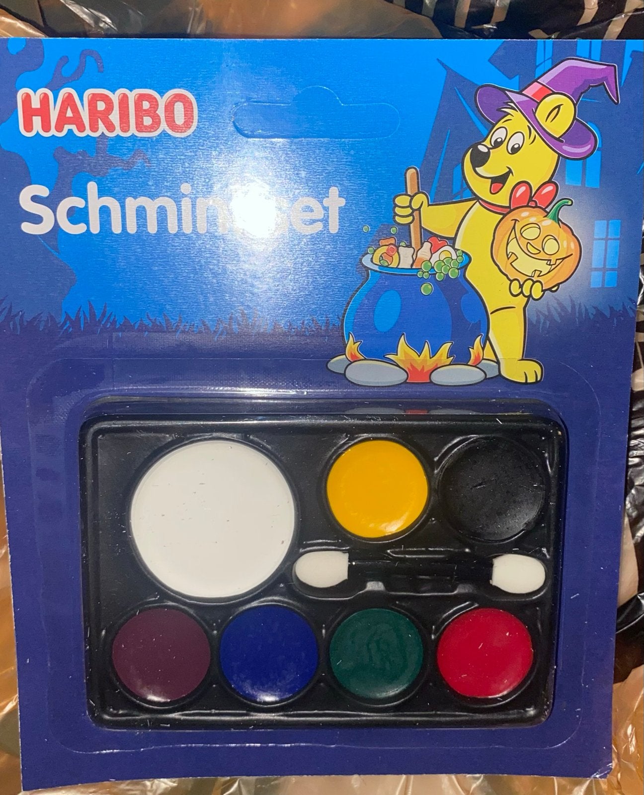 Nieuw Haribo Schminkset - Halloween Plezier!, Ophalen of Verzenden, Nieuw, Jongen of Meisje