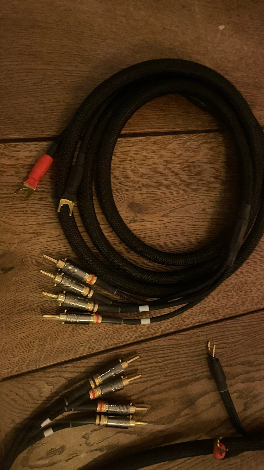 High-end Luidsprekerkabels (2,50 meter, 4 mm2, Bi-Wire, Ophalen of Verzenden, Zo goed als nieuw, 2 tot 5 meter, Luidsprekerkabel