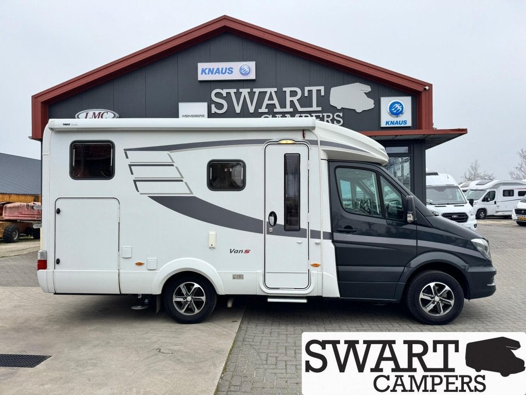 Hymer Van 520 S, compacte complete half integraal Mercedes, Automaat, Standaard zit, Ringverwarming, Koelkast