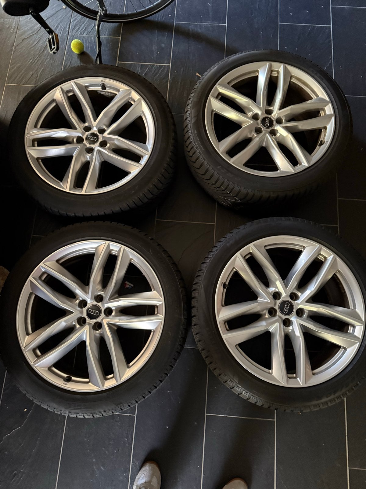 Audi Q7 / SQ7 originelen RS velgen, Ophalen, Gebruikt, 285 mm, Banden en Velgen
