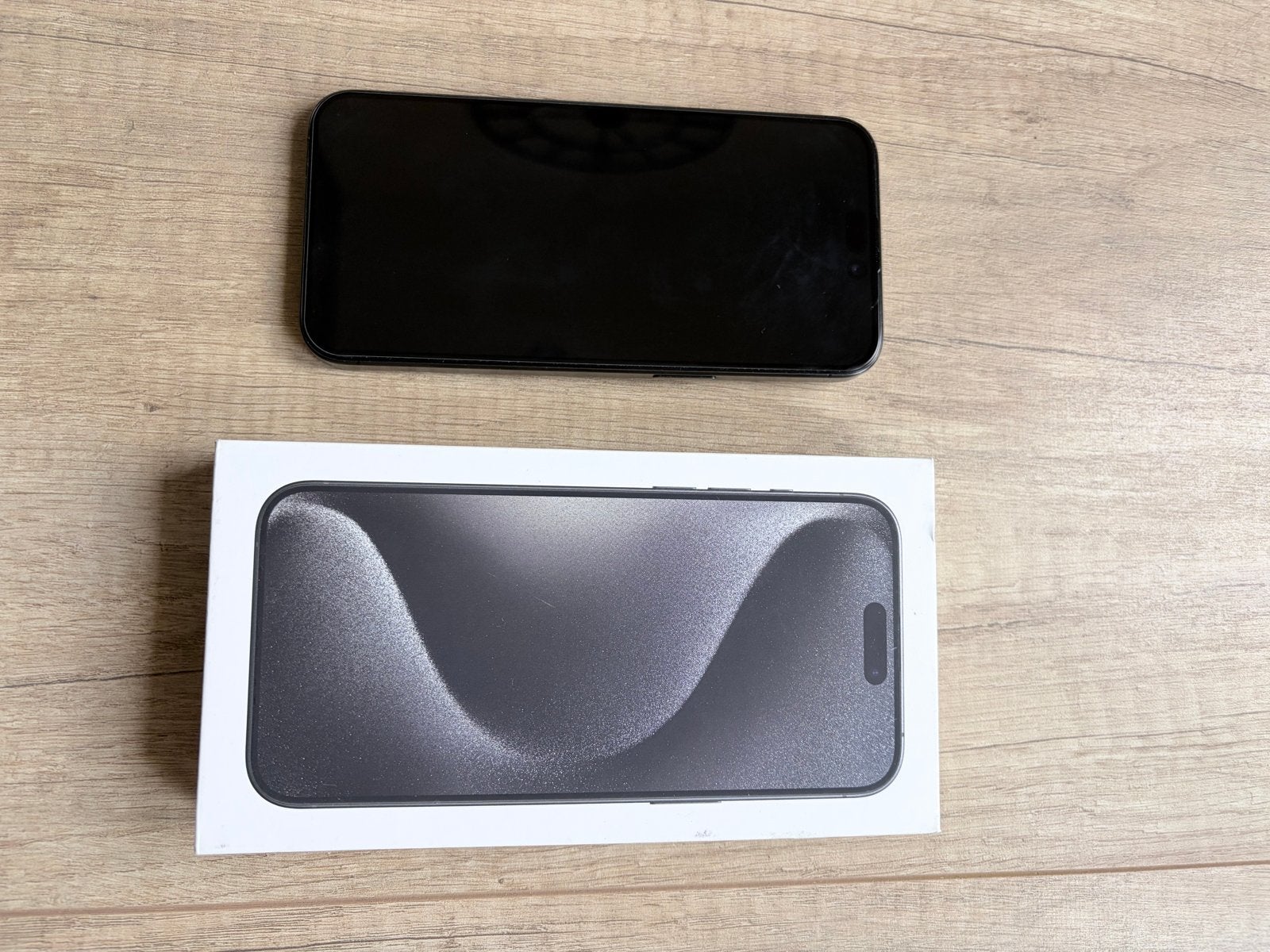 iPhone 15 Pro Max 512gb Zwart titanium 81% batterij, Ophalen, 512 GB, Gebruikt, Zwart