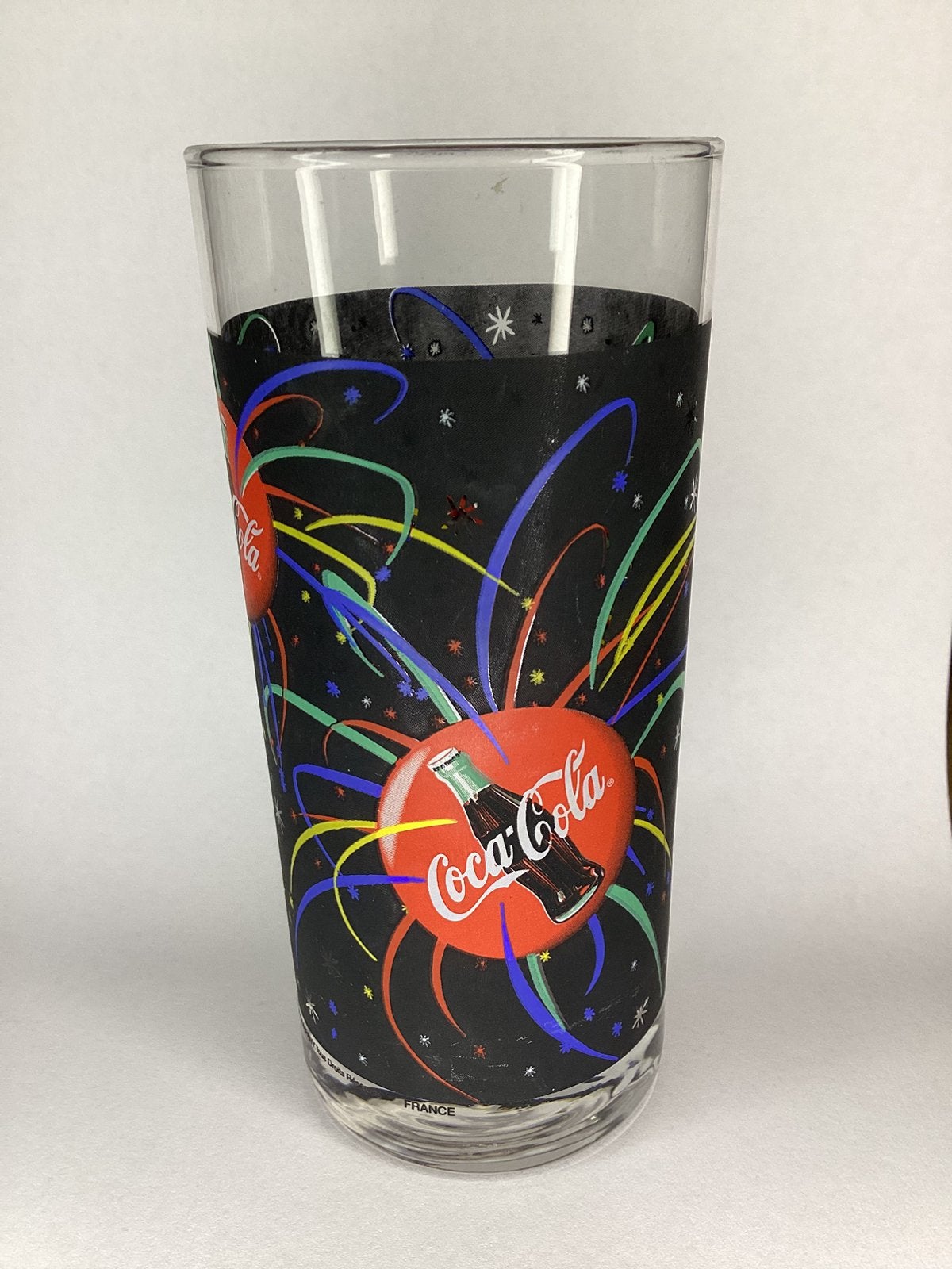 Coca-Cola glas (7), Ophalen of Verzenden, Zo goed als nieuw, Frisdrankglas